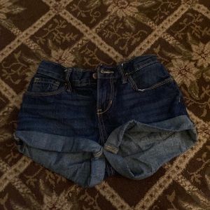 old navy cut off jean shorts!